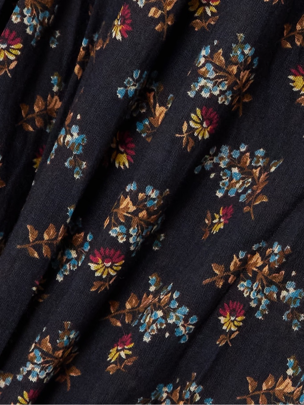 NWT DÔEN
Delfina shirred floral-print organic cotton-voile midi dress - Picture 7 of 7